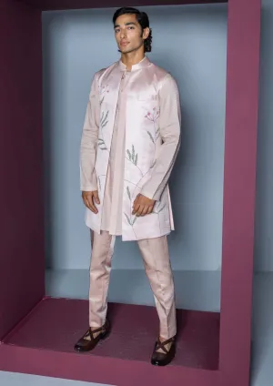 Gul handpaint shrug and kurta set