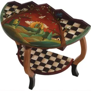 Half Round Table, Accent Table by Sticks HAL002 S314768