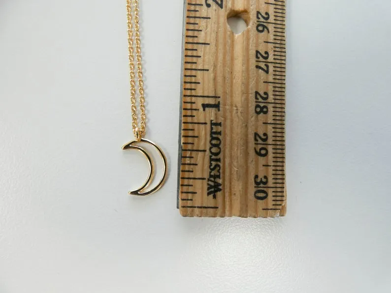Hannah Moon & Stars Huggie Hoops