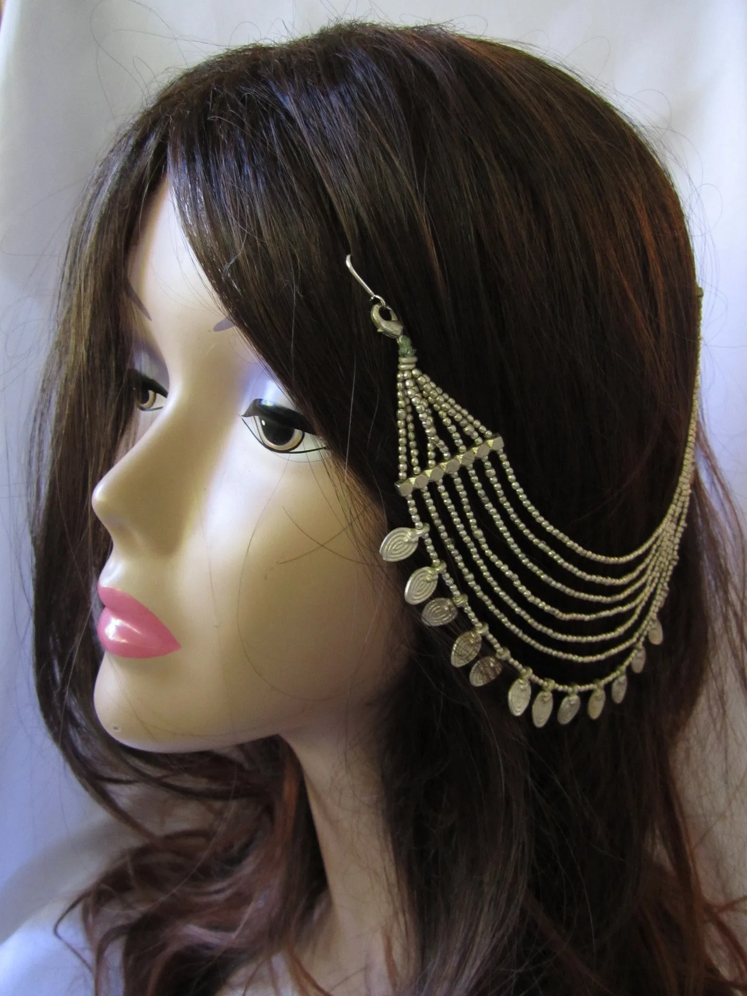 Headpiece and Hair Swags Waterfall Hair Swag