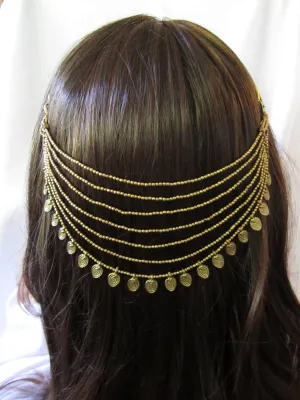 Headpiece and Hair Swags Waterfall Hair Swag