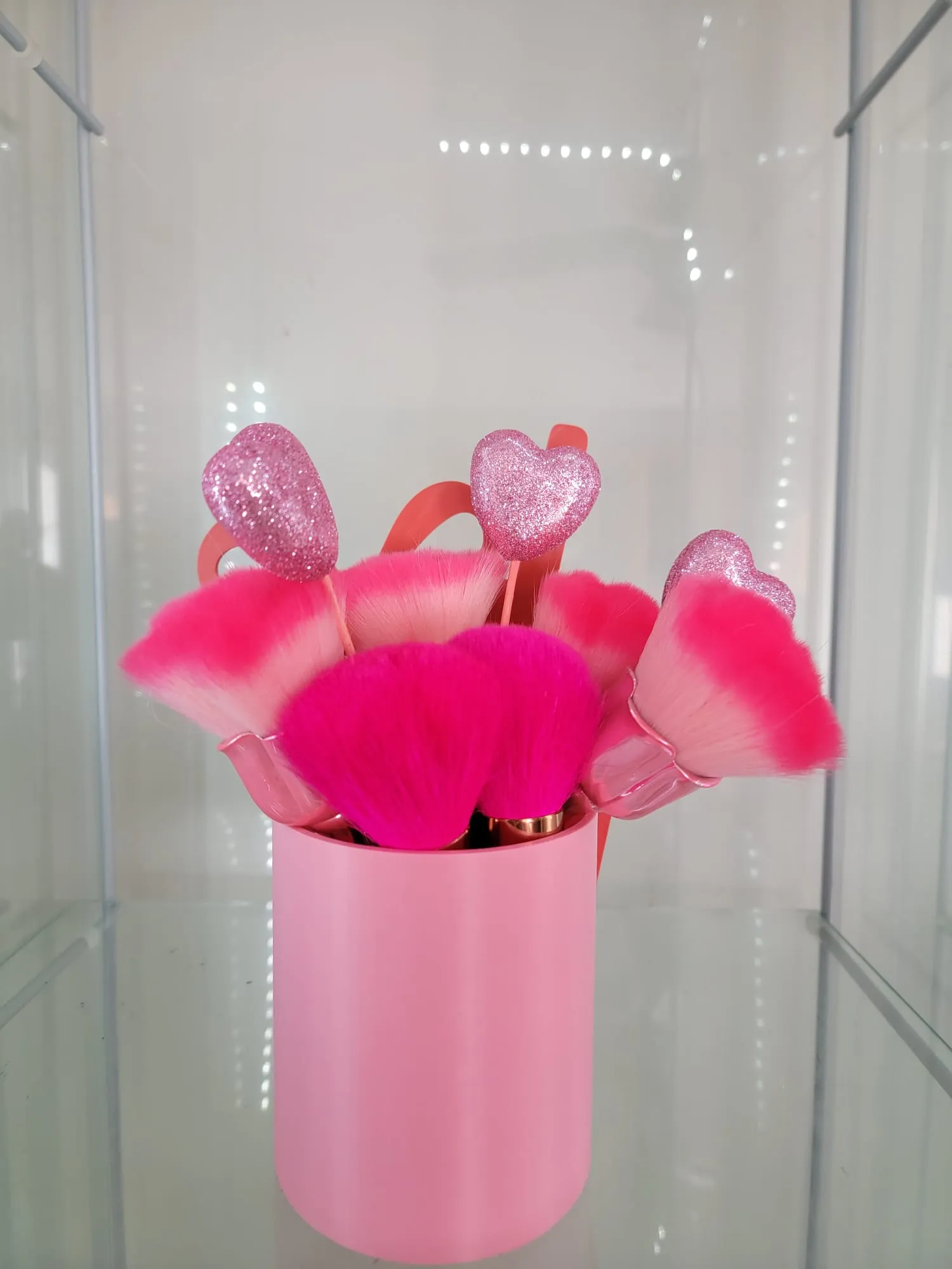 Heart Cup Brush Holder