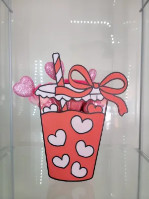 Heart Cup Brush Holder