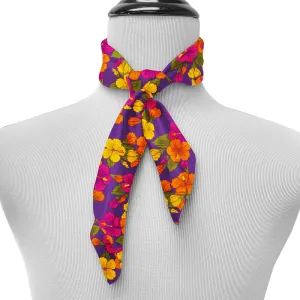 Hibiscus Garden - Silk Neckerchief