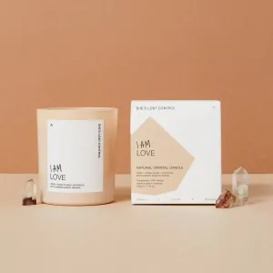 I Am Love -  Crystal Candle