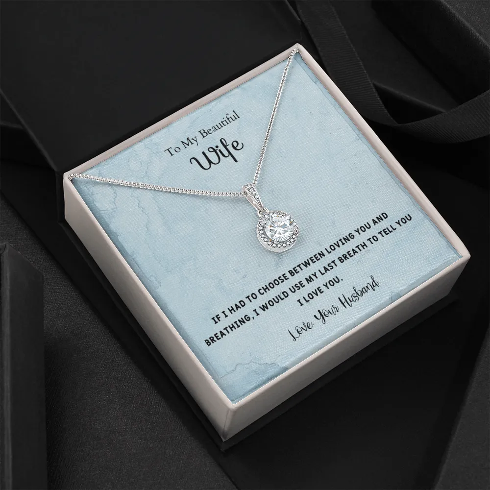 If I Had to Choose - Eternal Hope Necklace Message Card