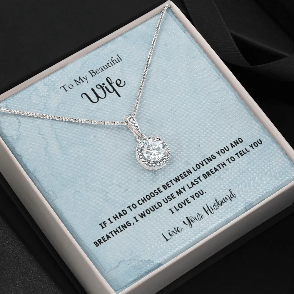 If I Had to Choose - Eternal Hope Necklace Message Card