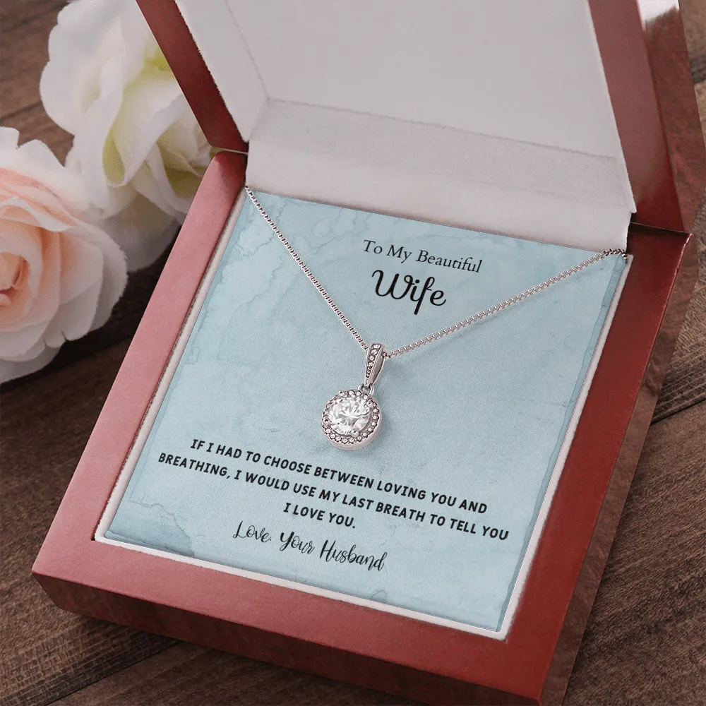 If I Had to Choose - Eternal Hope Necklace Message Card