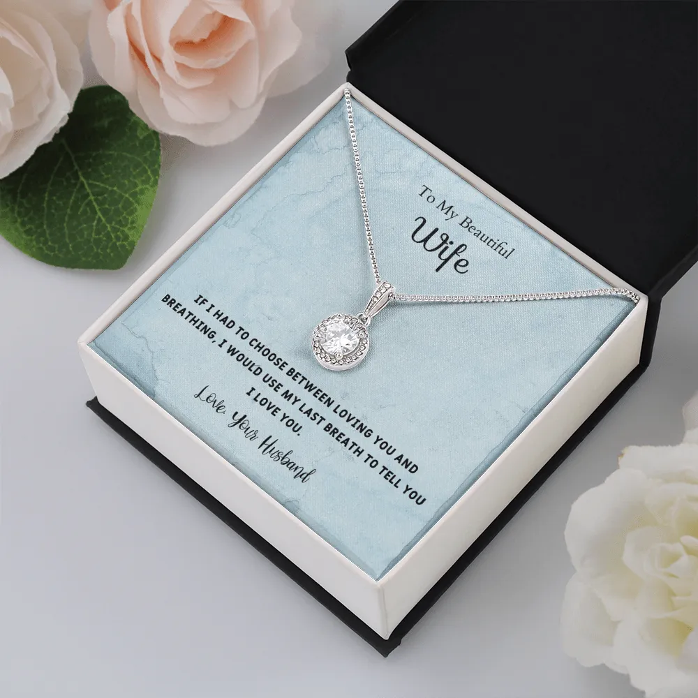 If I Had to Choose - Eternal Hope Necklace Message Card