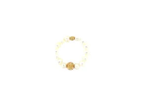 ISABELLA | Stretchy Ring with Anti-tarnish Gold Filled & Pearls beads