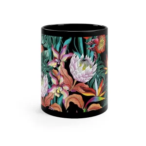 Island Escape Black Coffee Mug (11 oz.)