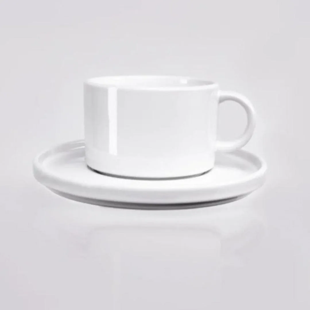 Jan Flat Stackable Cup & Saucer 250cm JH-000046