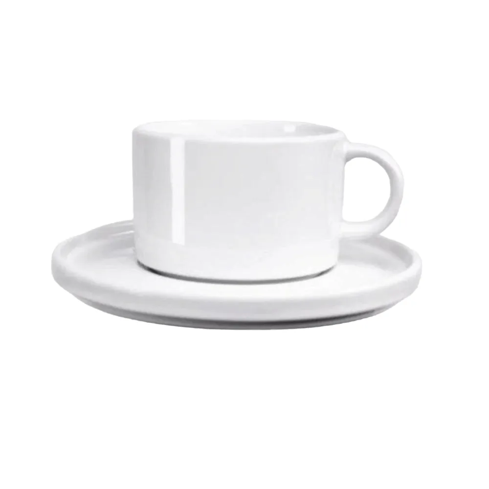 Jan Flat Stackable Cup & Saucer 250cm JH-000046