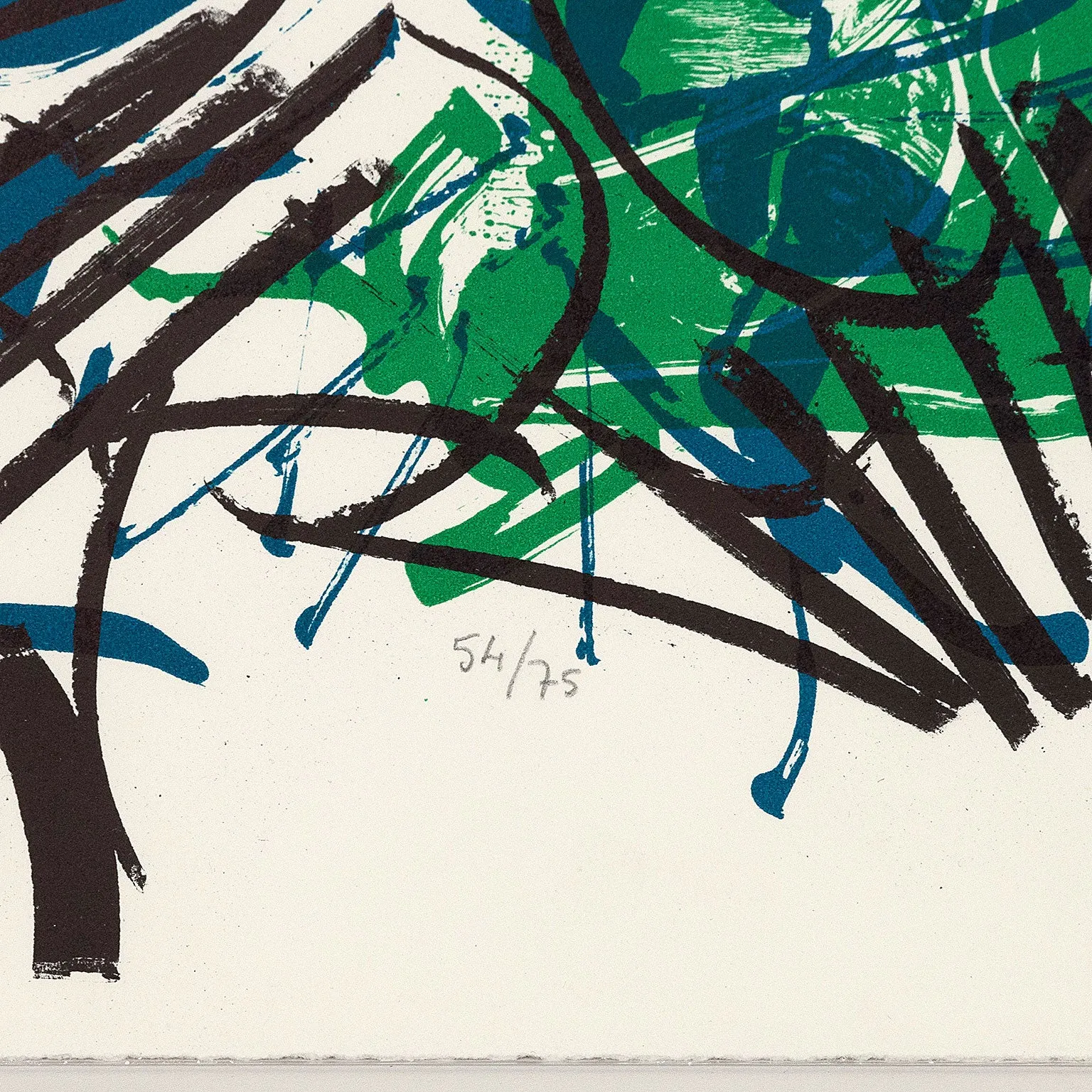 JEAN-PAUL RIOPELLE "ALBUM 67 NO. 2" LITHO, 1967