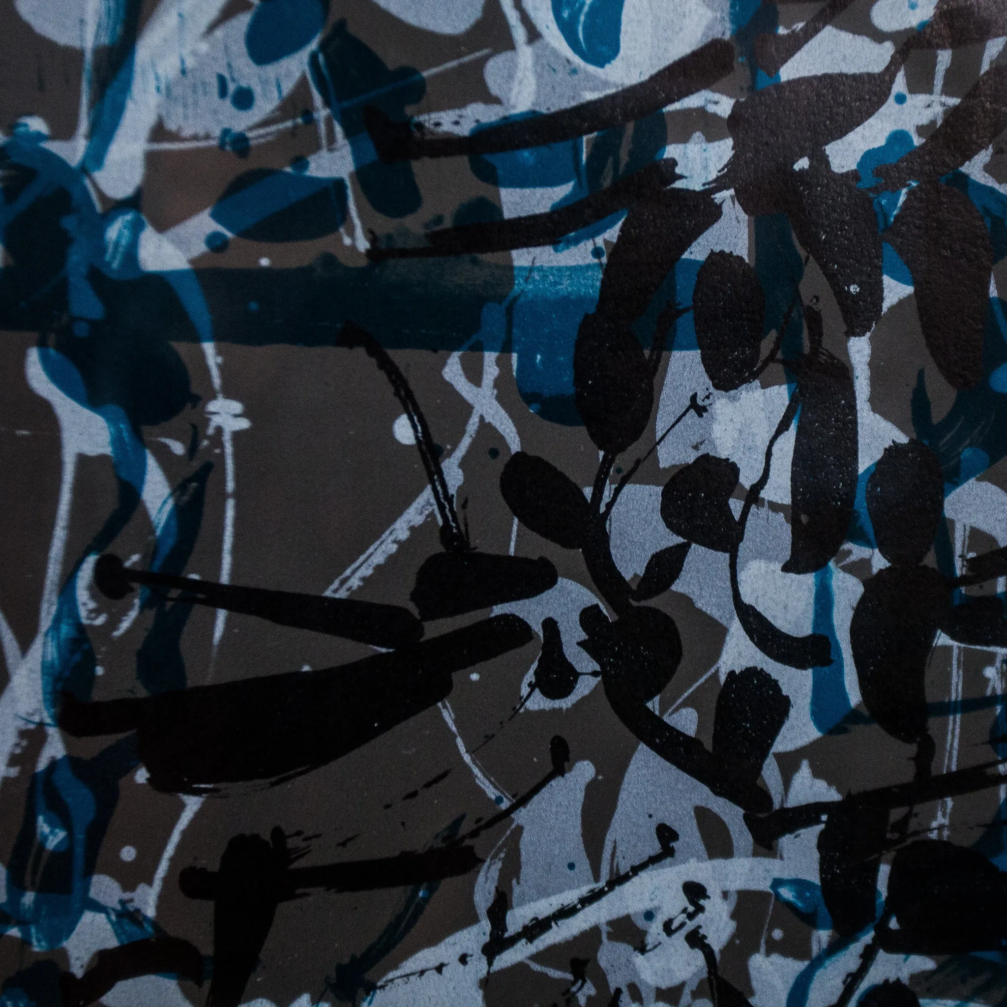 JEAN-PAUL RIOPELLE "LA HAIE" LITHO, 1967