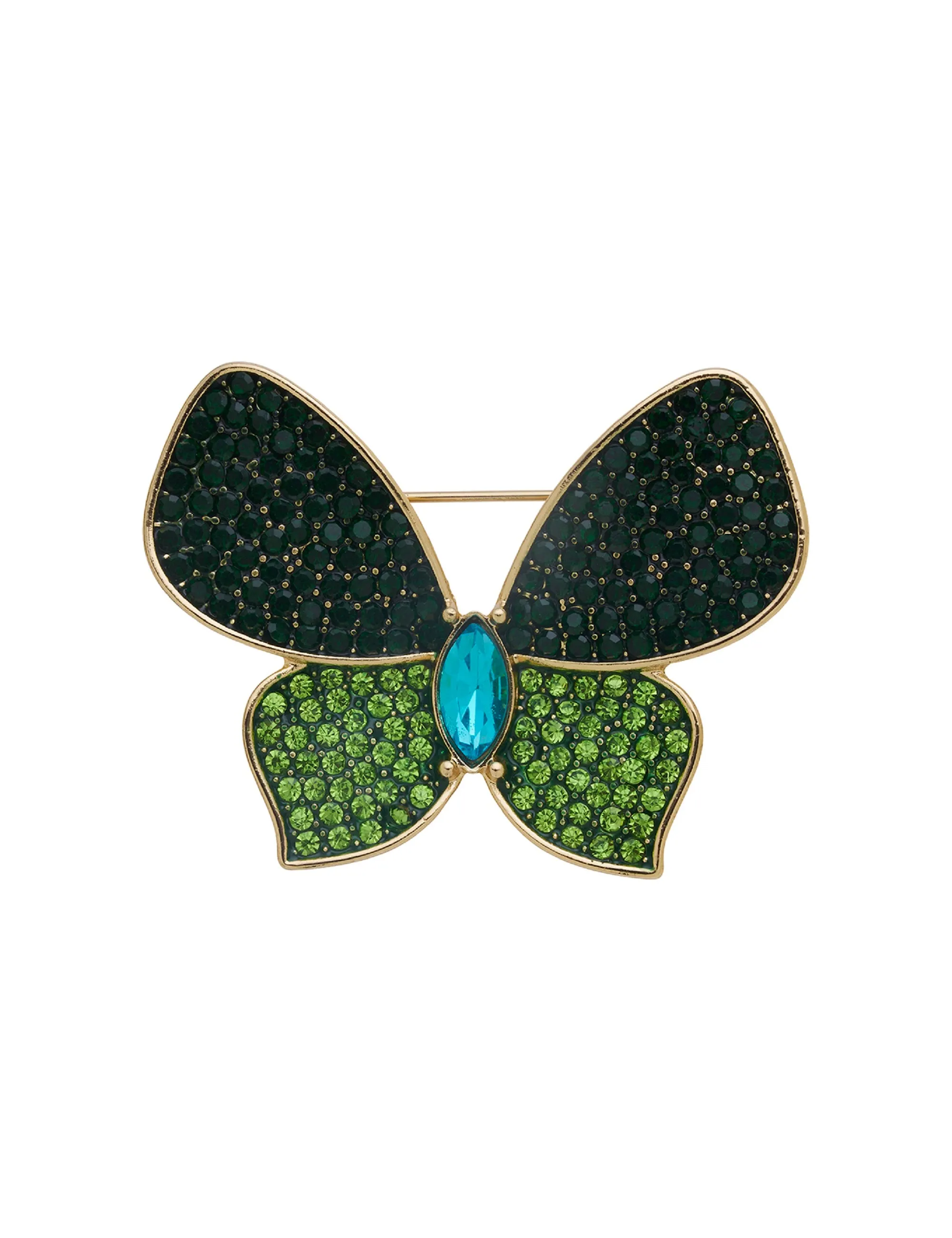 JEWEL MONARCH BUTTERFLY BROOCH