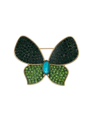 JEWEL MONARCH BUTTERFLY BROOCH