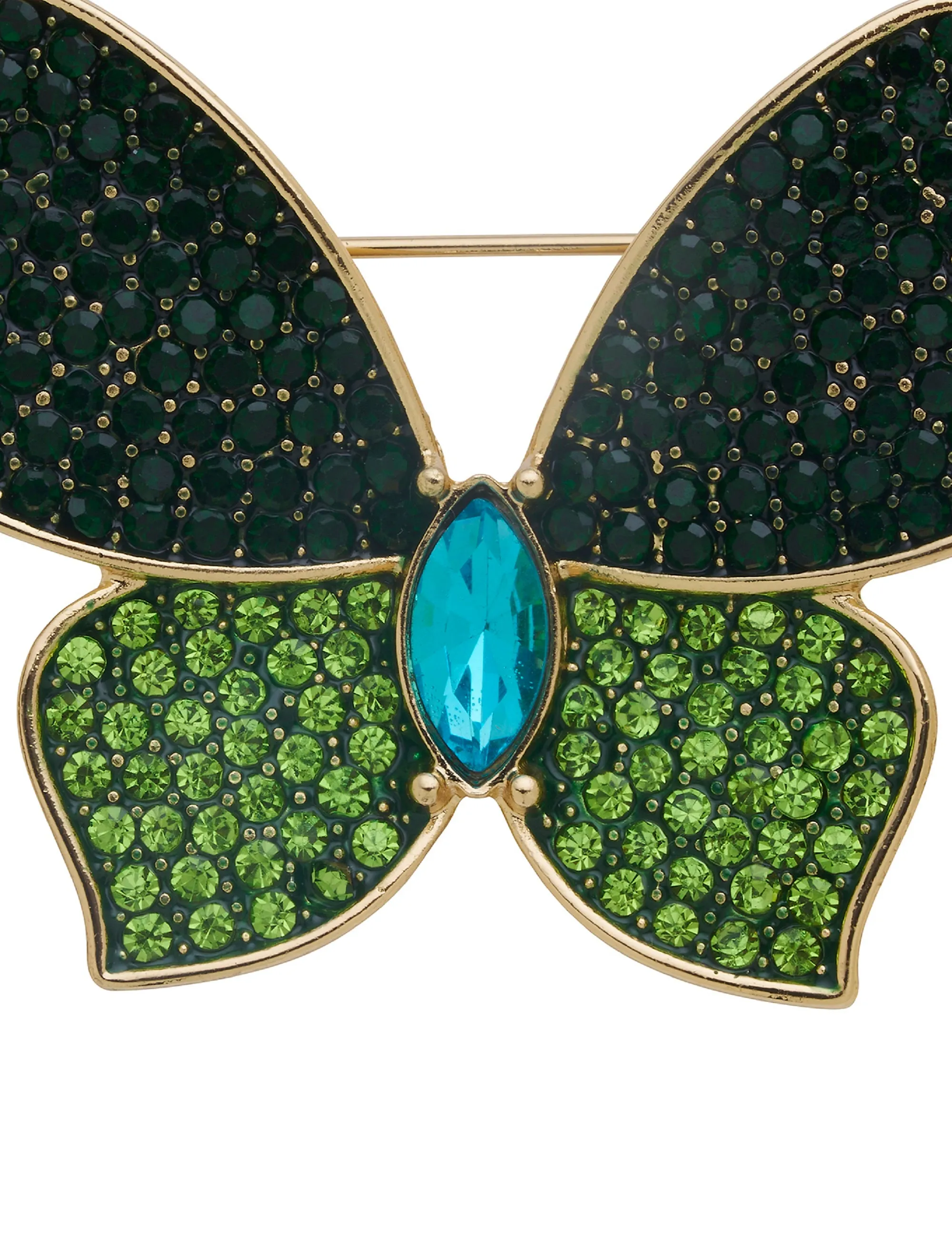 JEWEL MONARCH BUTTERFLY BROOCH