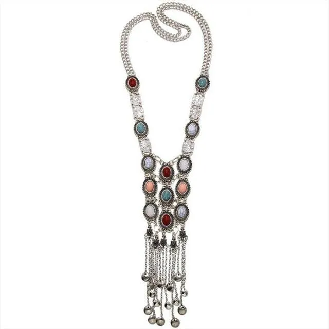 Jewellery - Bohemia Long Tassel Pendant