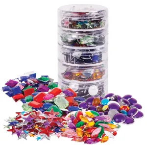 Jewels Assorted Stackable Pack of 750