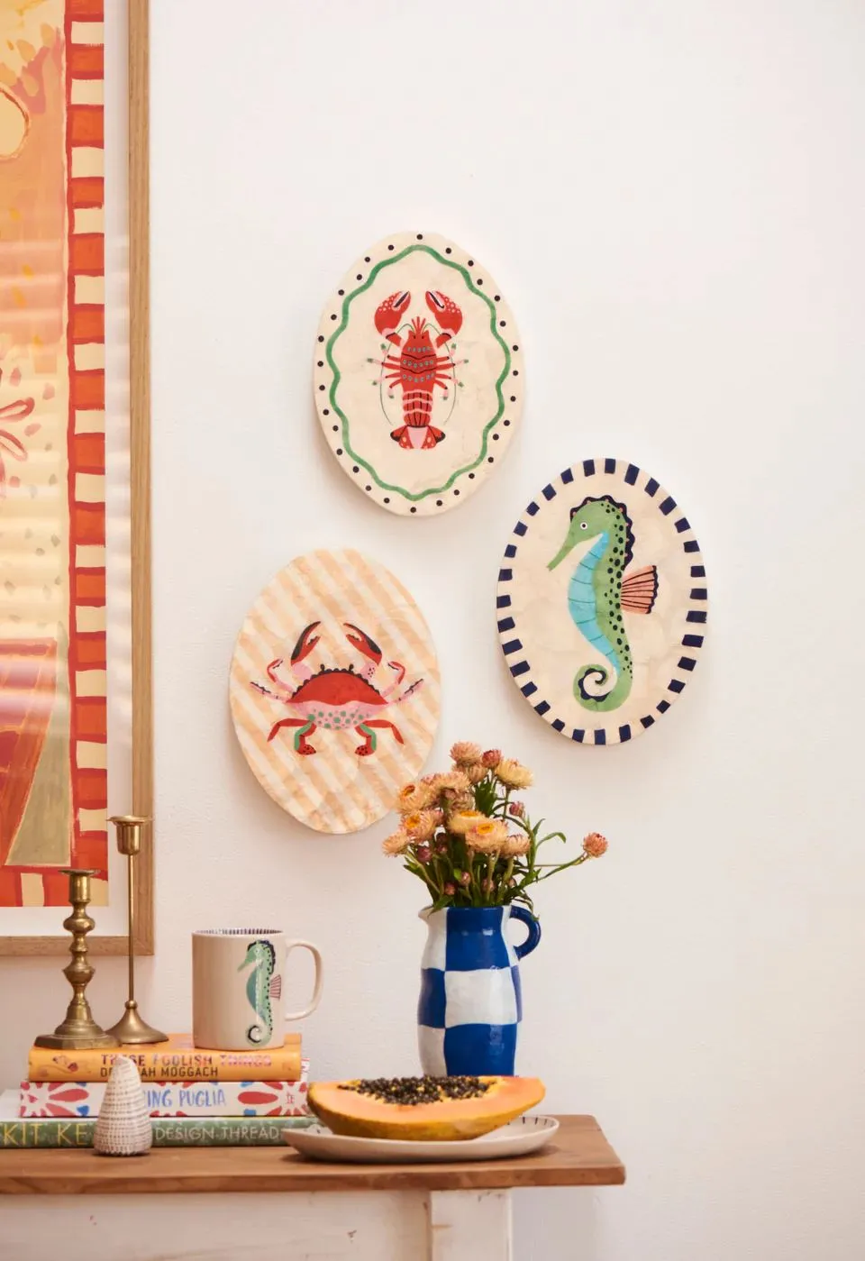 JONES & CO Offshore Seahorse Tile