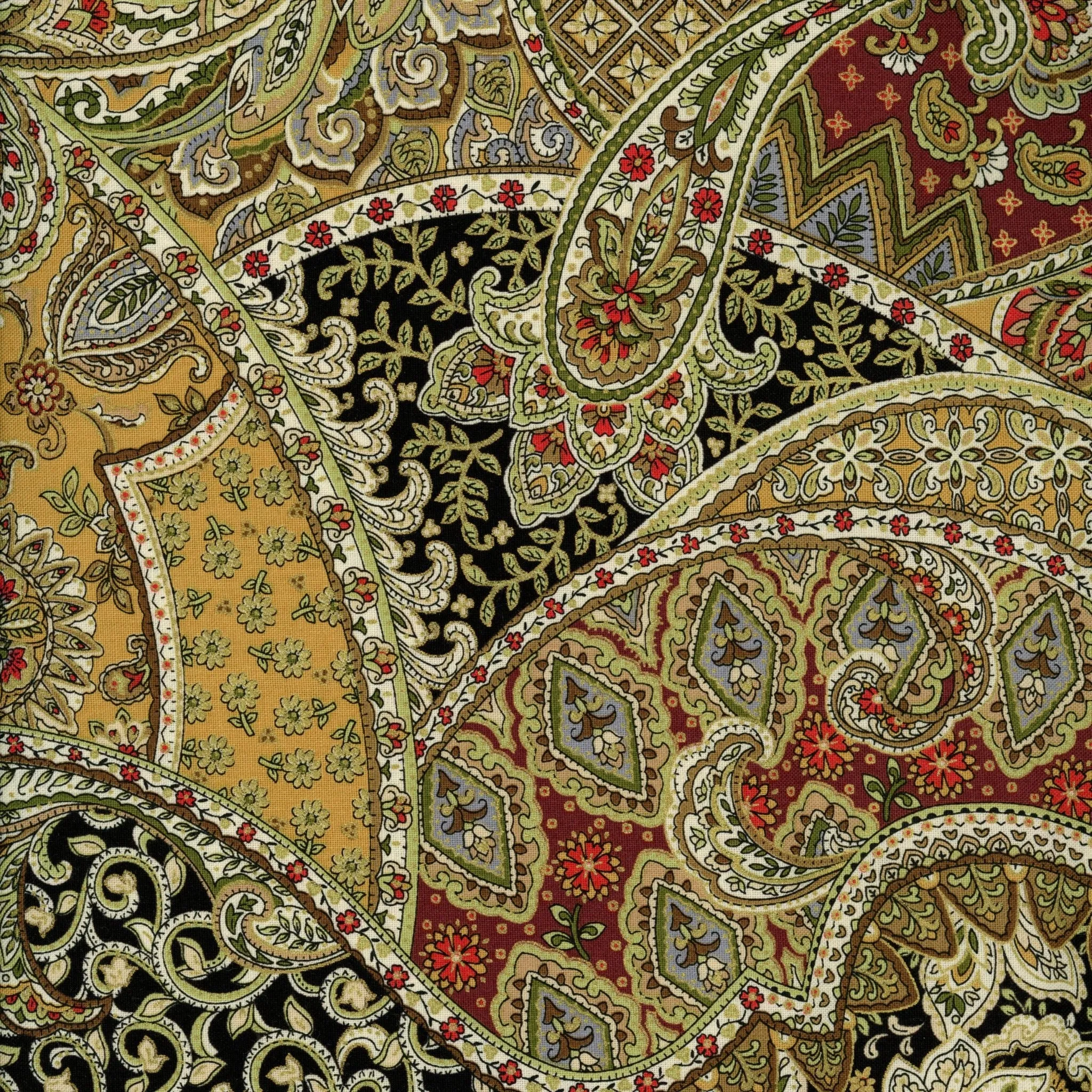 Kenard & Kenard Fabrics Samsara Allover Collage
