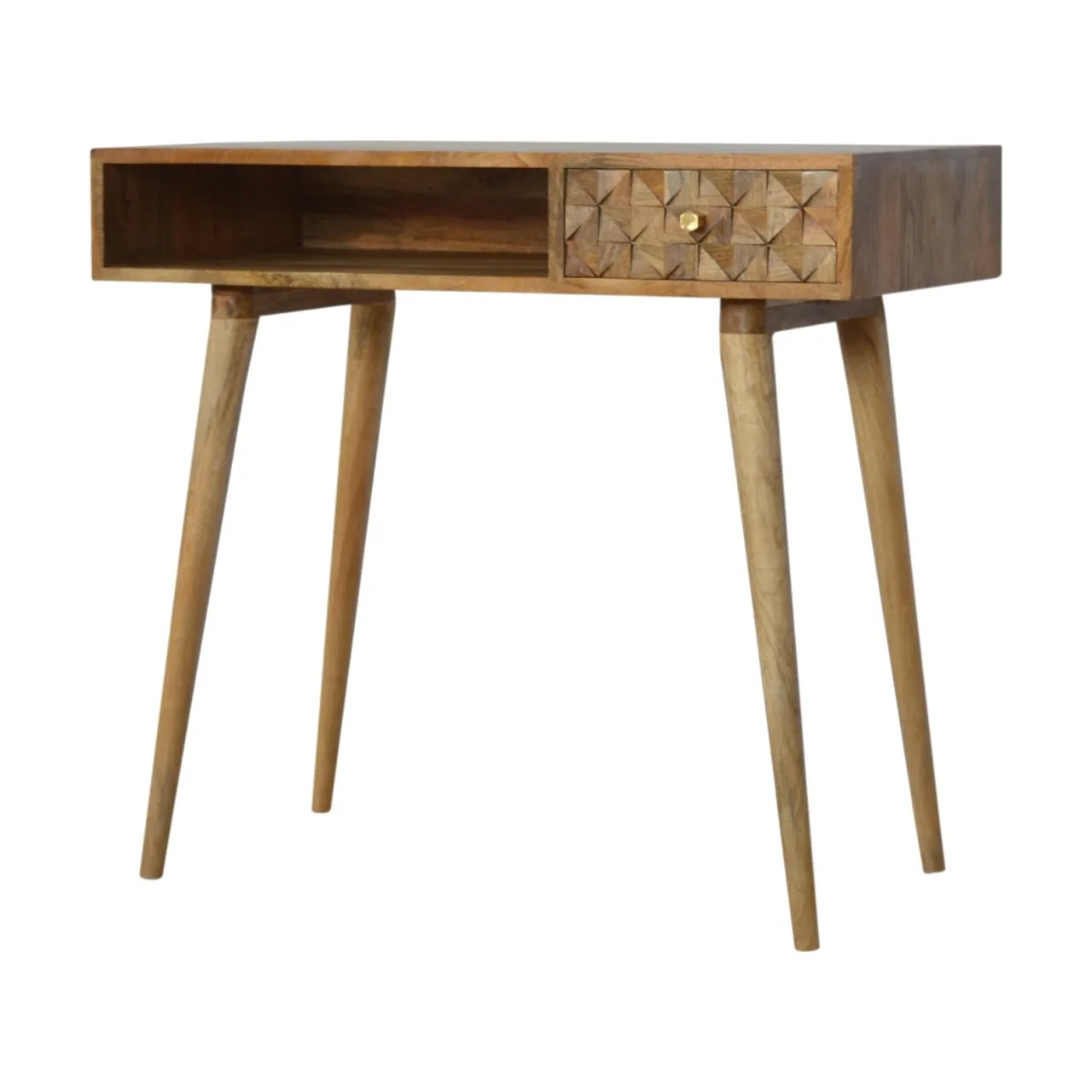 KENYON Hand Carved Study Desk