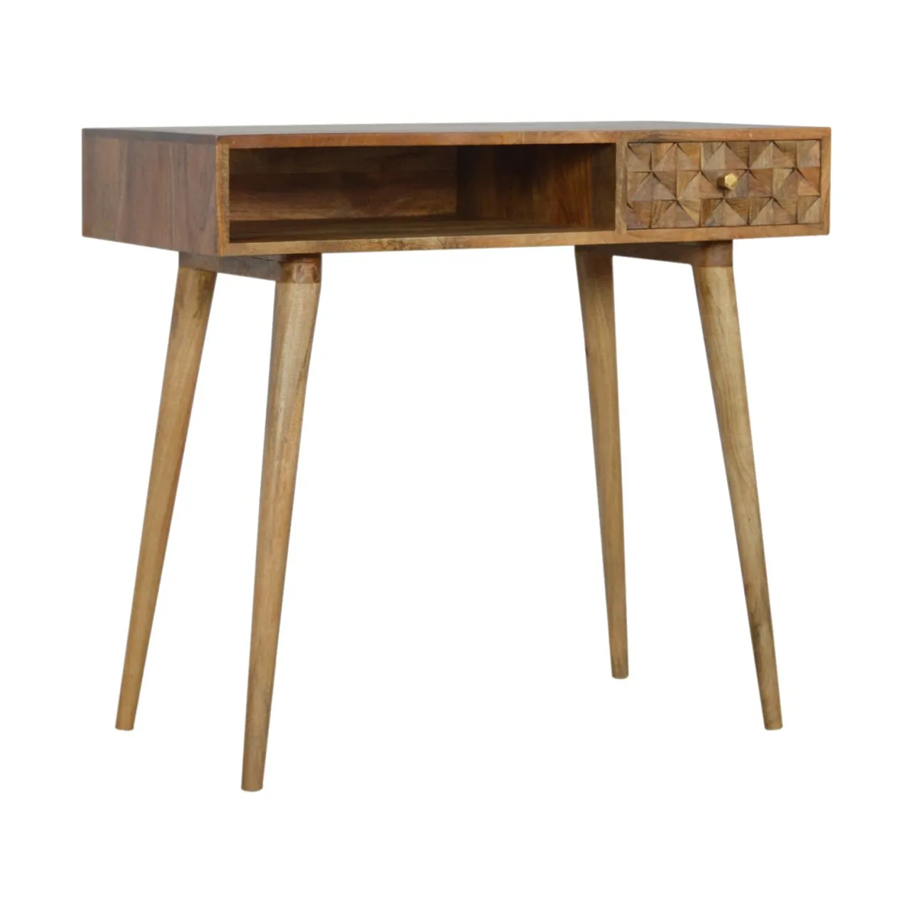 KENYON Hand Carved Study Desk