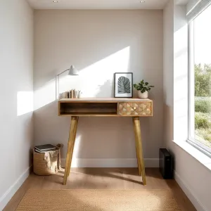 KENYON Hand Carved Study Desk
