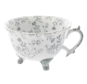 Knightly Ceramic Teacup / Blue