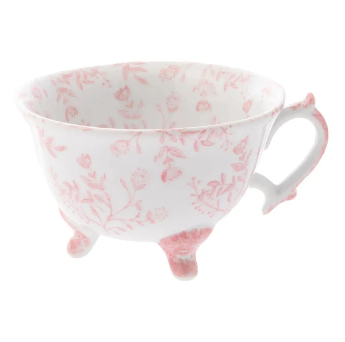 Knightly Ceramic Teacup / Pink