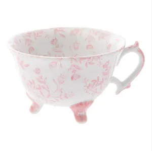 Knightly Ceramic Teacup / Pink
