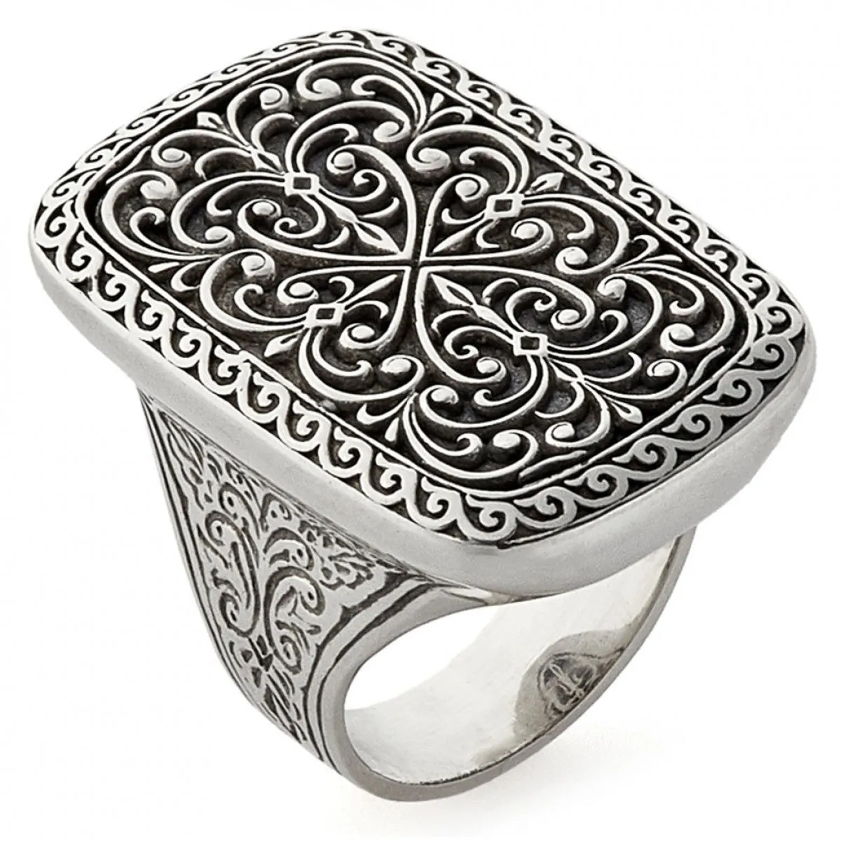 Konstantino Women's Classic Filigree Sterling Silver Ring