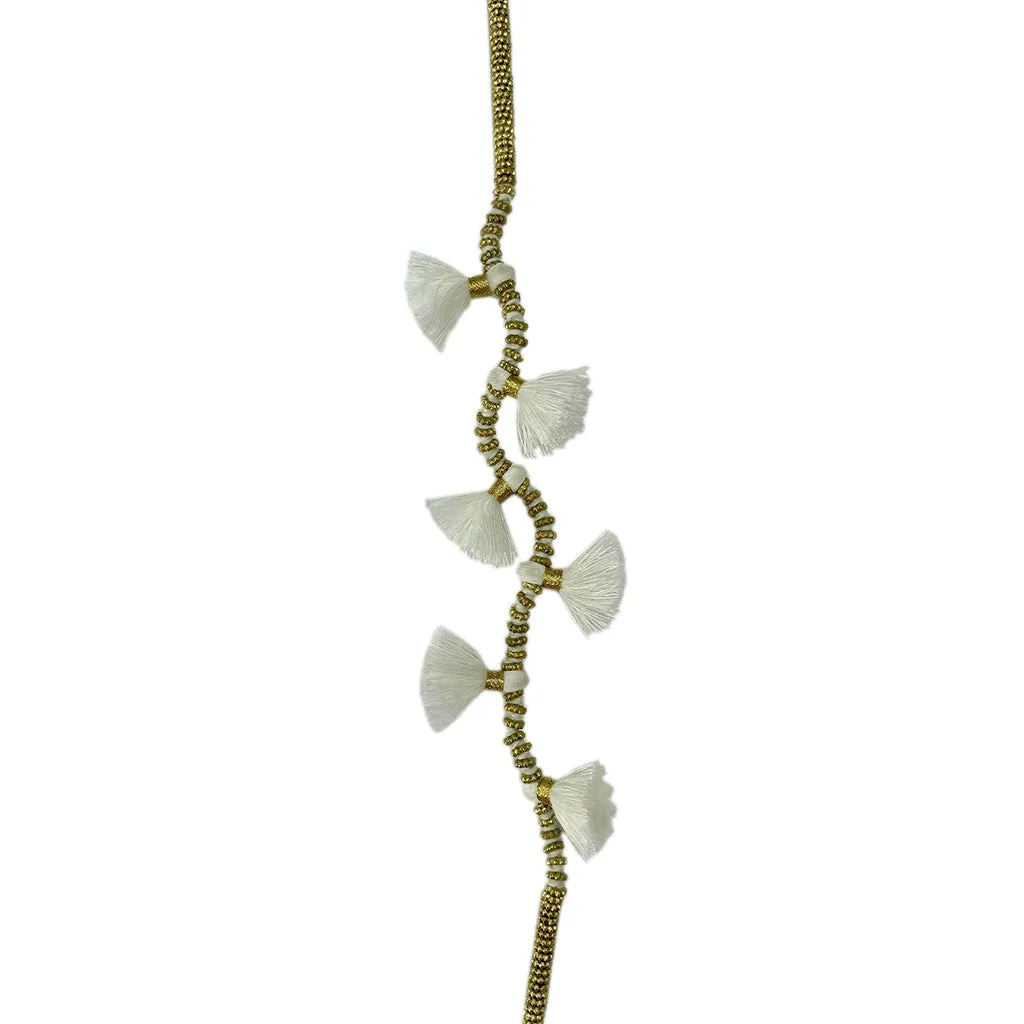 Krisha Tassel Necklace by SLATE   SALT