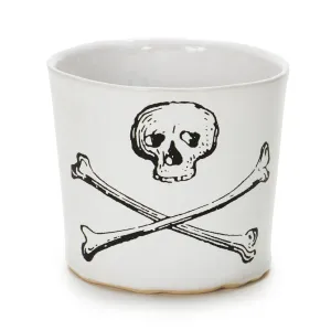 Kuhn Keramik Skull & Crossbones Container