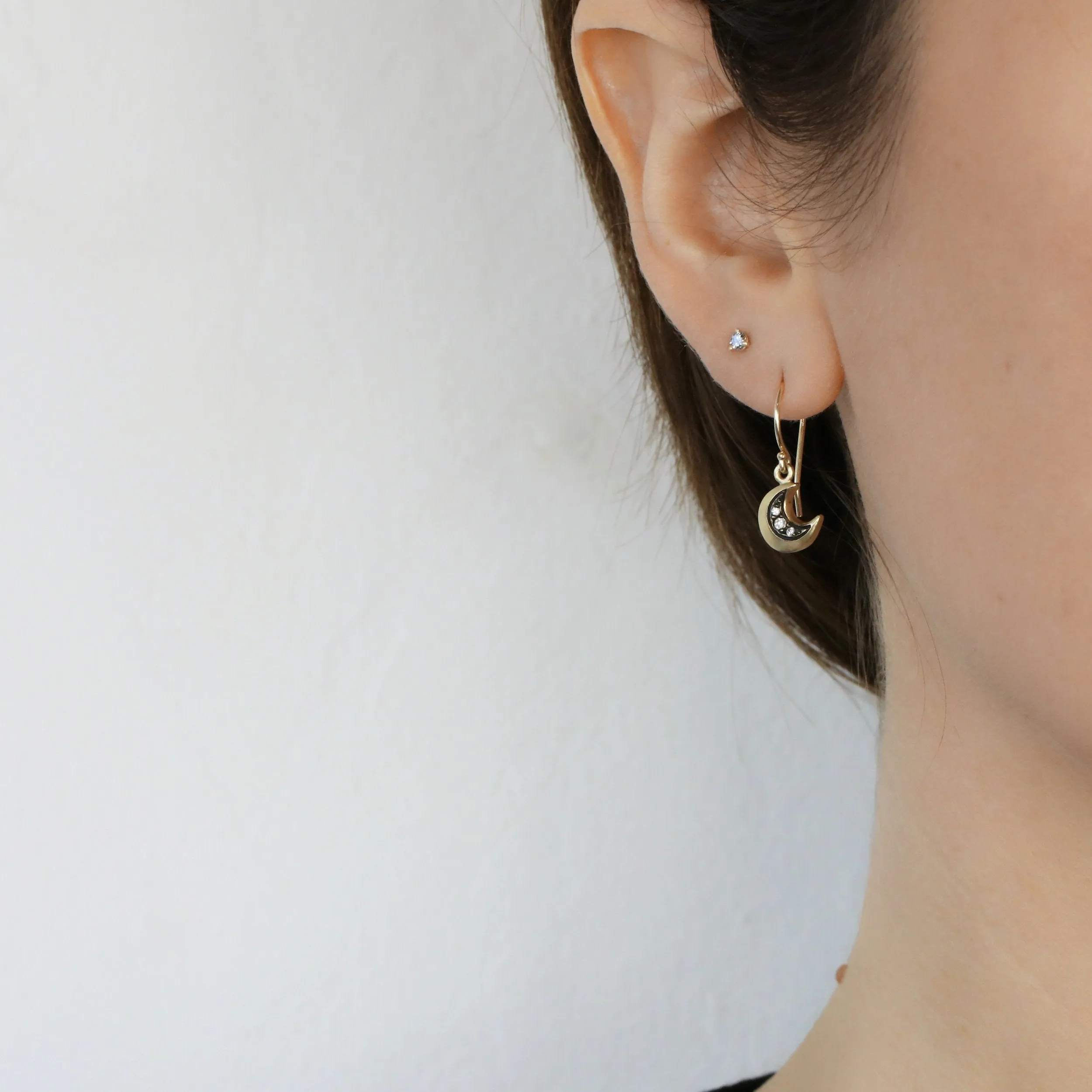 La Lune Dangle Earrings