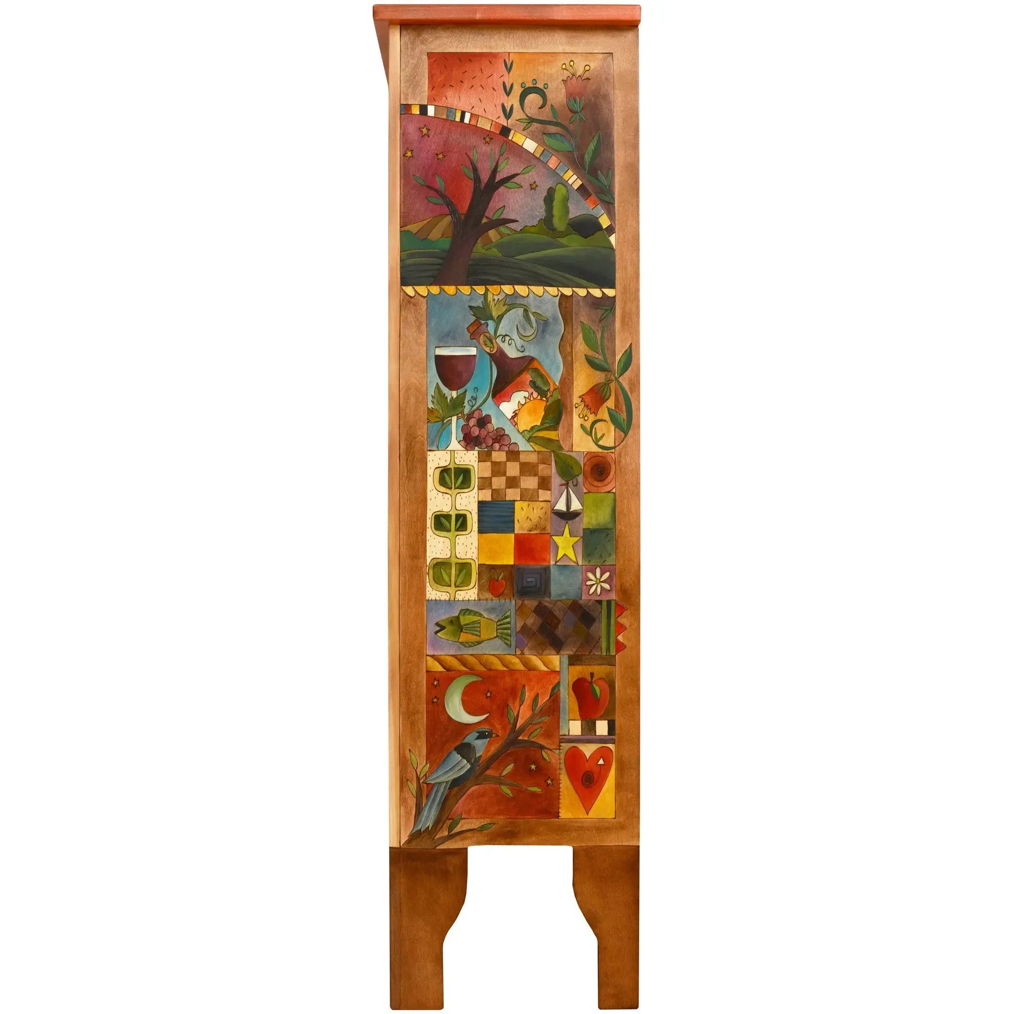Large Double Door Bookcase by Sticks BCS005-D70951