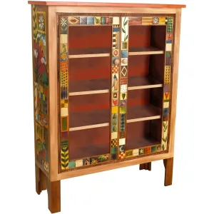 Large Double Door Bookcase by Sticks BCS005-D70951