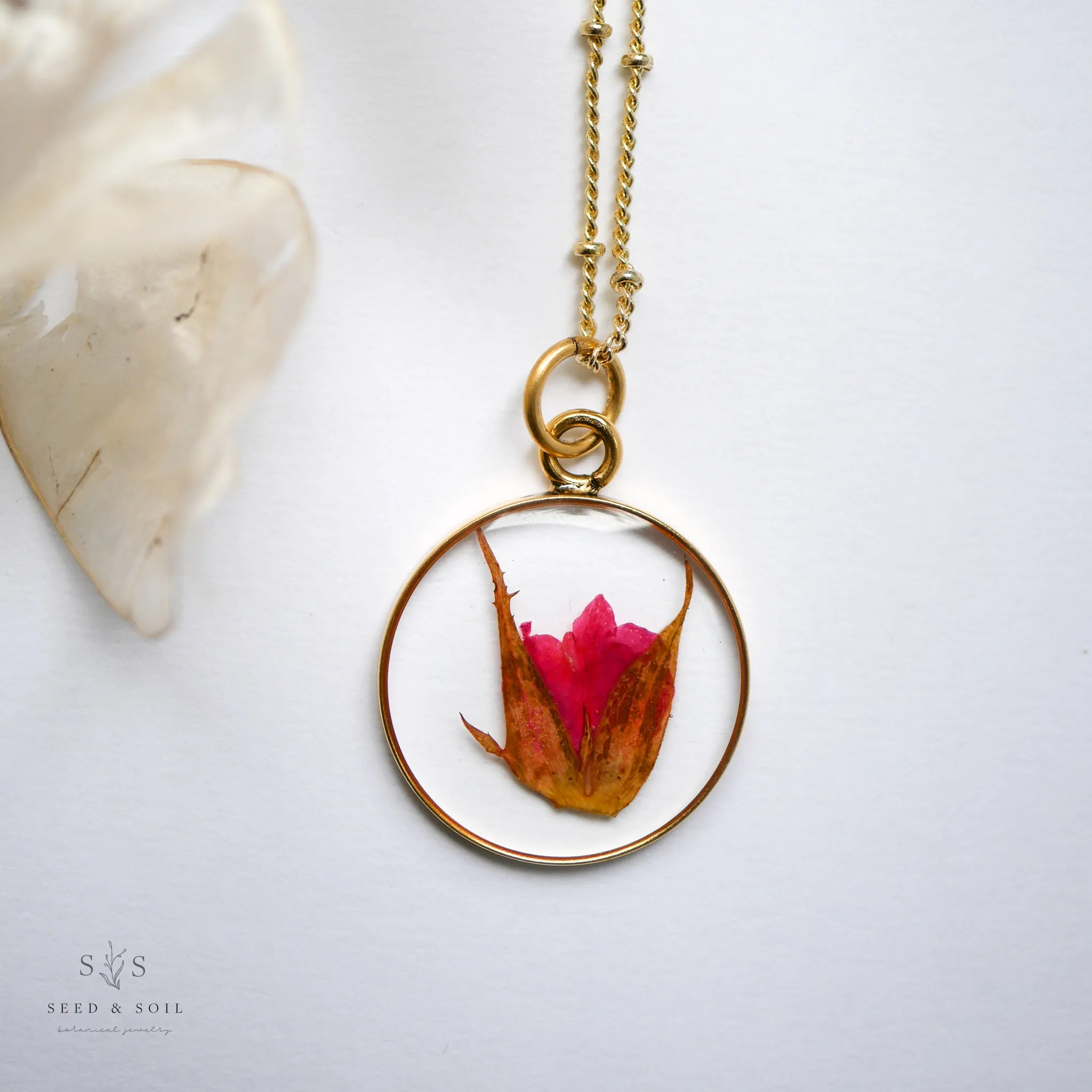 Large Round Pendant