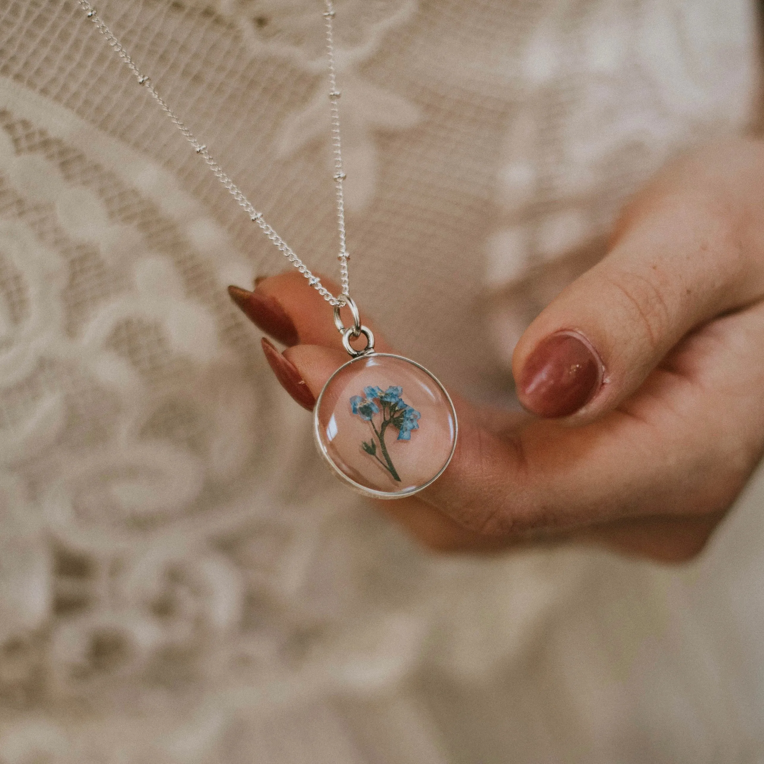 Large Round Pendant