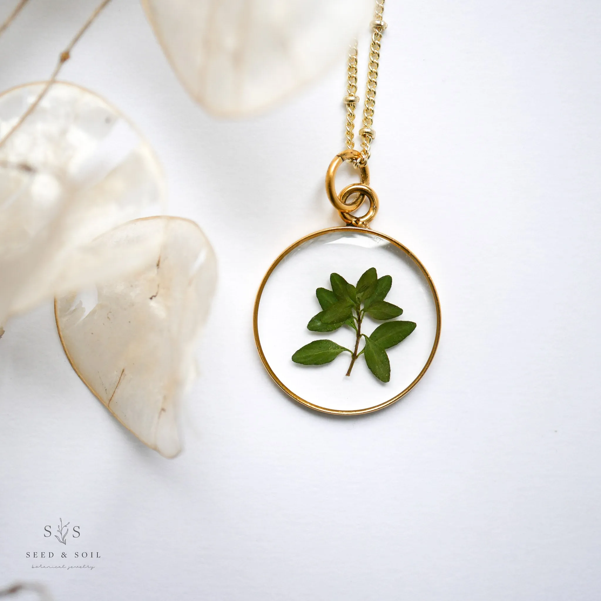 Large Round Pendant