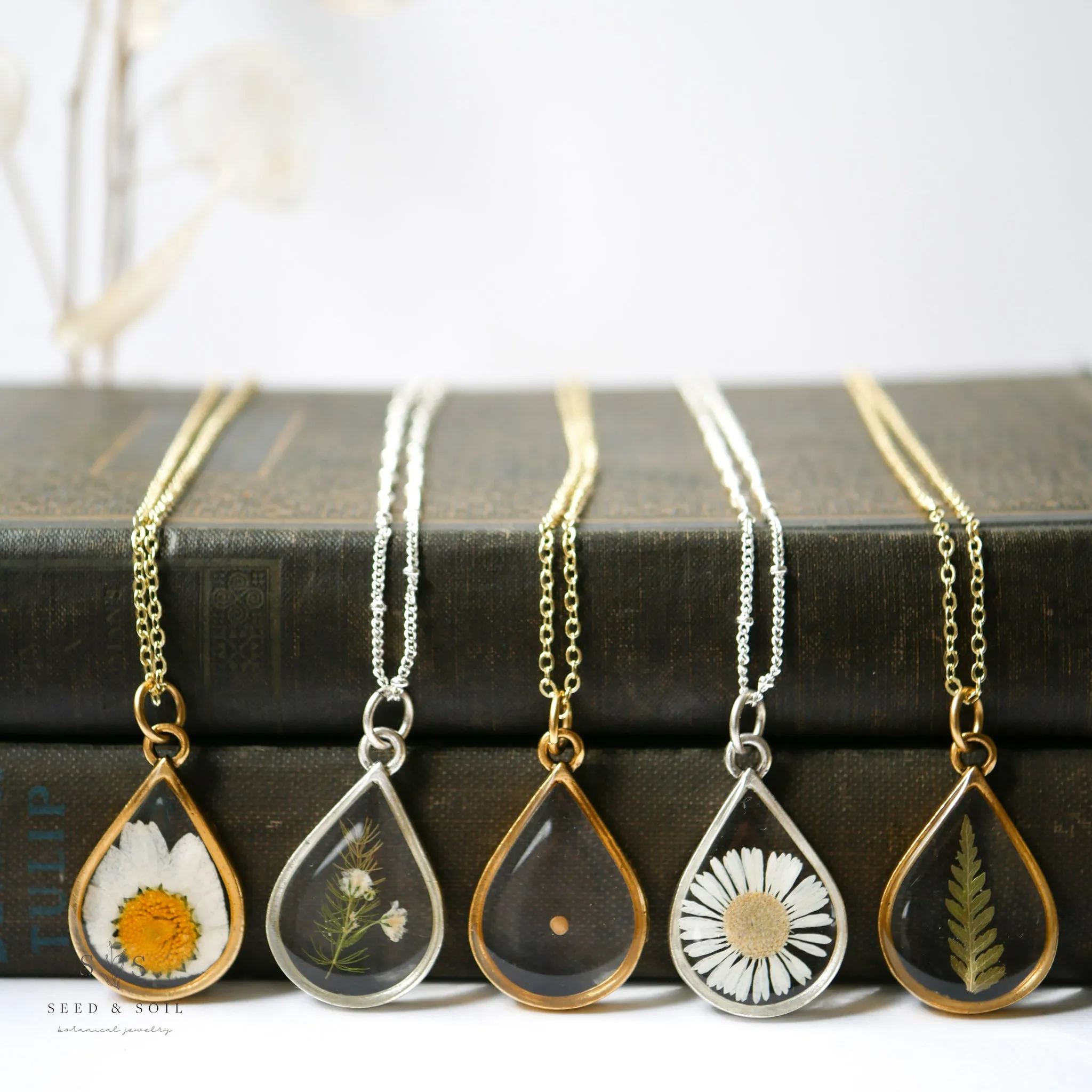 Large Teardrop Necklace