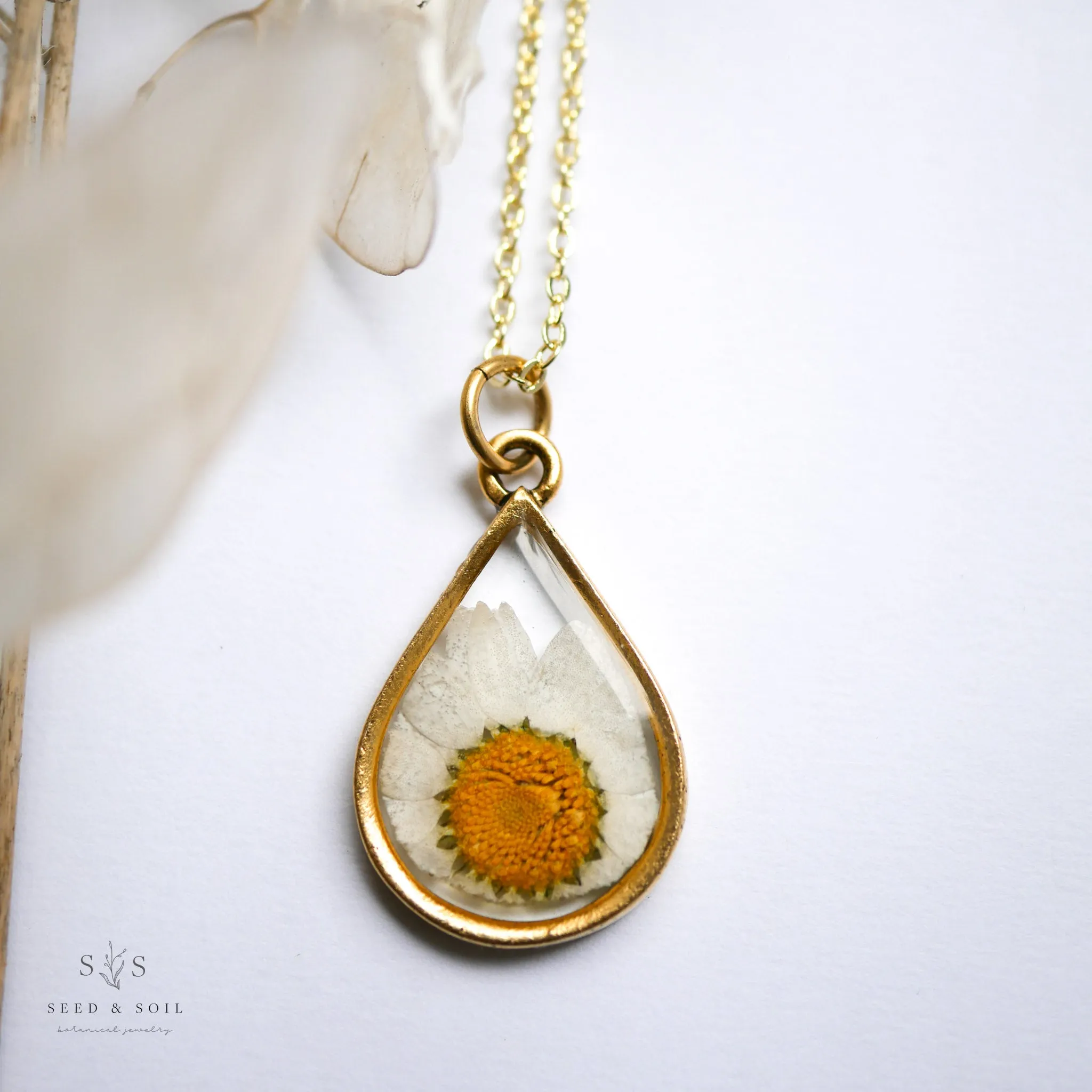 Large Teardrop Necklace