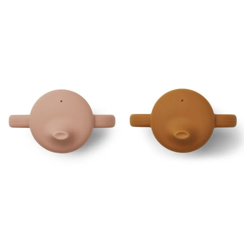 Liewood Neil Cup - Dark Rose / Mustard mix 2 Pack