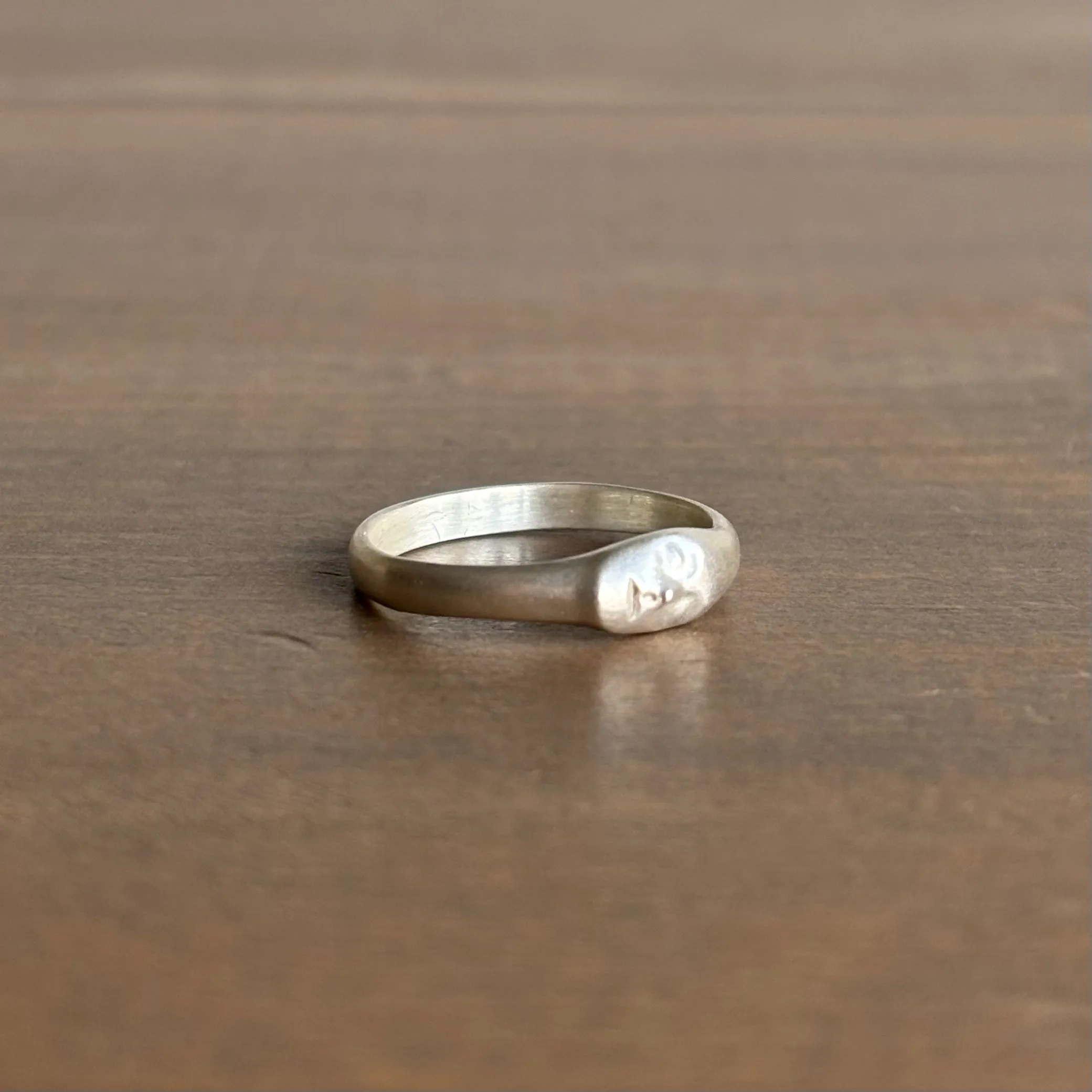 Little Grey Lady Cameo Ring