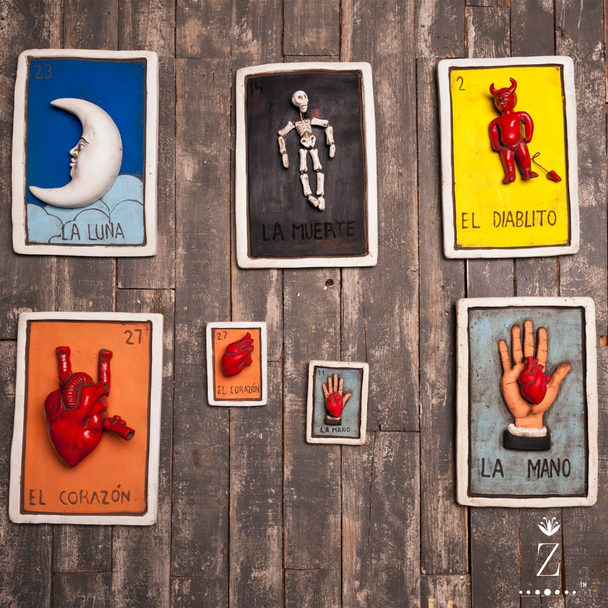 Loteria Card Wall Art, La Maceta #52
