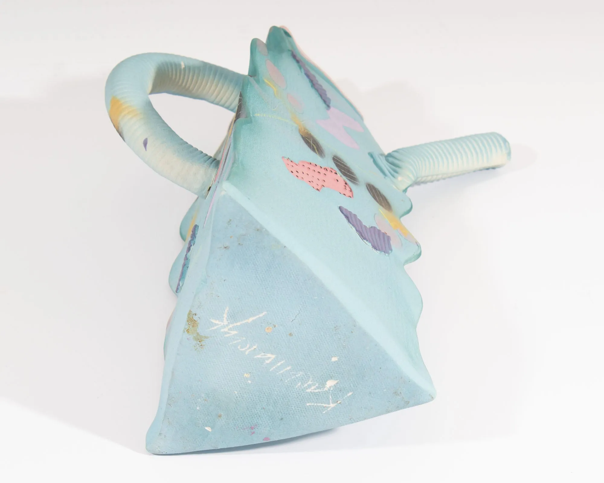 Madeline Kaczmarczyk Signed Studio Pottery Teapot Sculpture