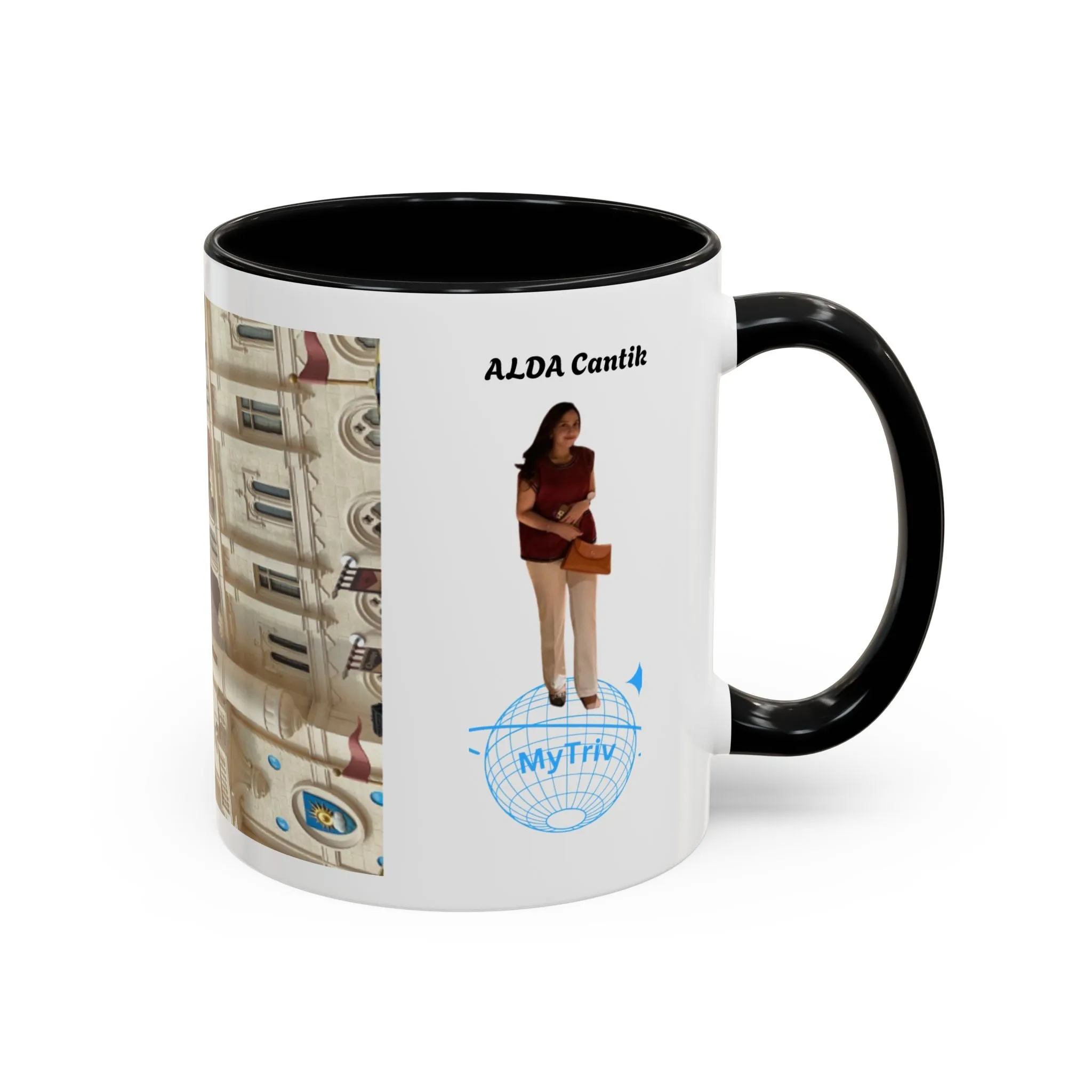 Magical Castle Accent Coffee Mug - Personalized 11oz & 15oz