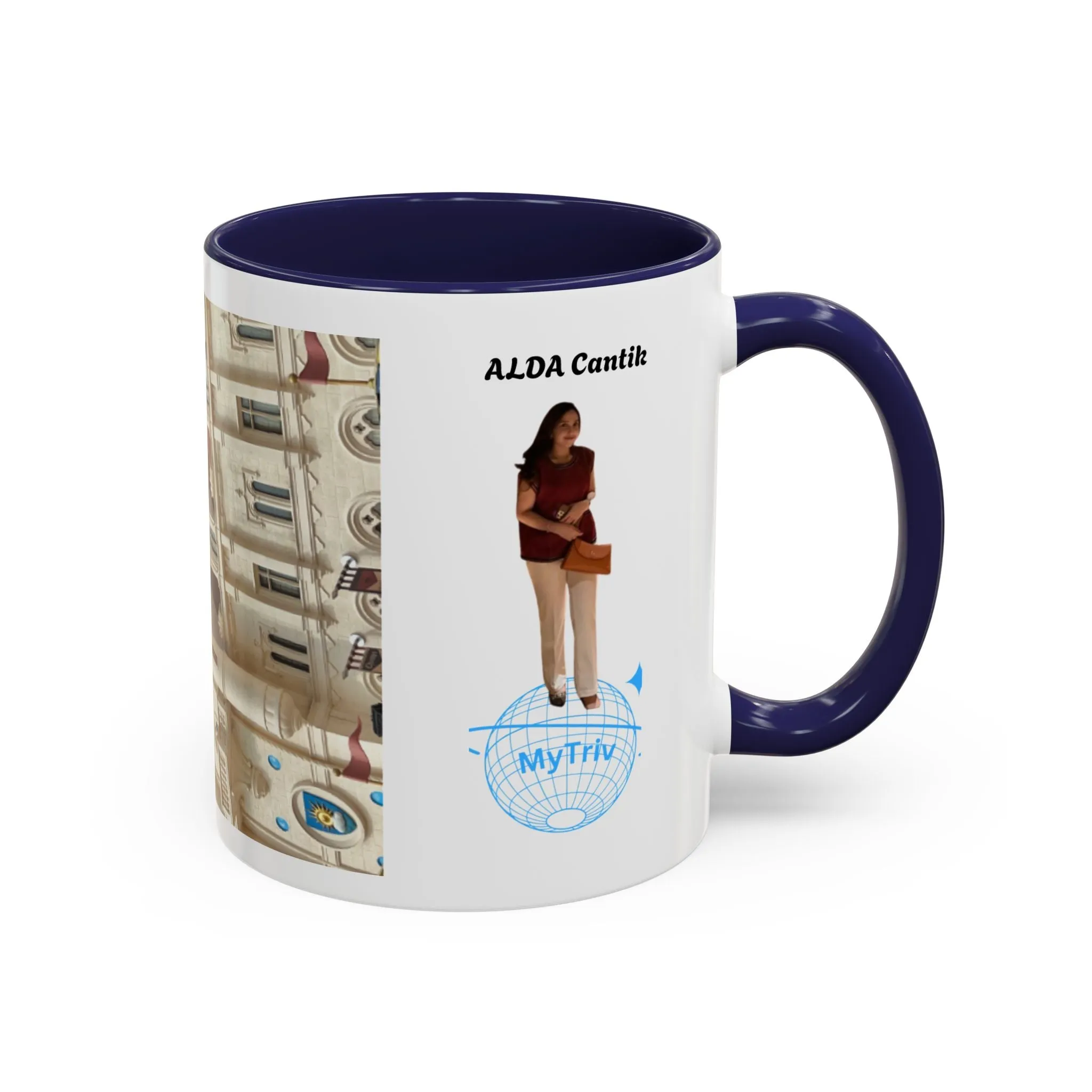 Magical Castle Accent Coffee Mug - Personalized 11oz & 15oz