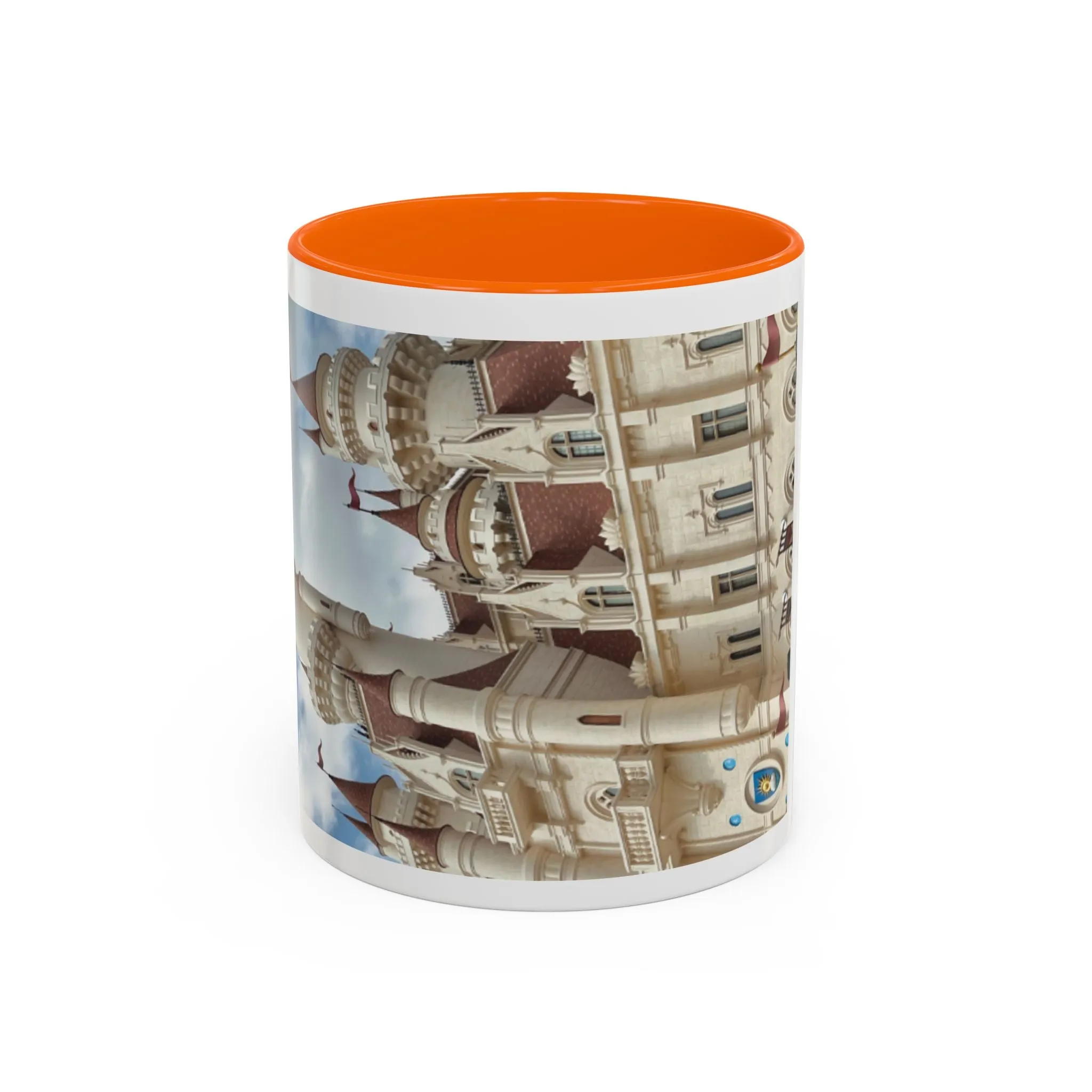 Magical Castle Accent Coffee Mug - Personalized 11oz & 15oz